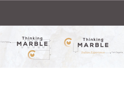 Thinking Marble Proportions brand business development graphic design logo marble minimal payoff pictogram proportions