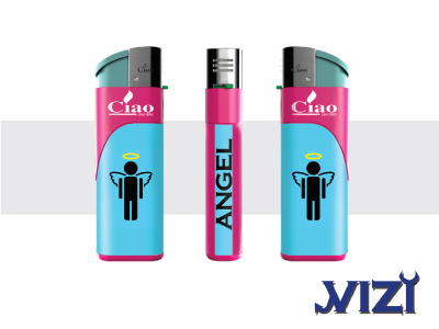 Ciao Lighter - Winner lighter line Vices brand ciao graphic design graphics label lighter lines money product design promotion vices vizi