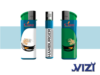 Ciao Lighter brand ciao graphic design graphics label lighter lines money product design promotion vices vizi