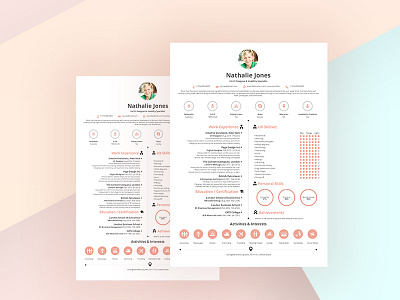 Creative Resume Builder creative resume cv infographics resume resume builder