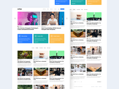 Modern news website 2020 clean czech design minimalism modern news newsfeed product design ui uiux webdesign website