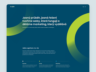 Agency website 2020 agency agencywebsite czech design minimalism modern product design ui webdesign website website builder website design