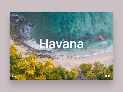 Travel website - Havana