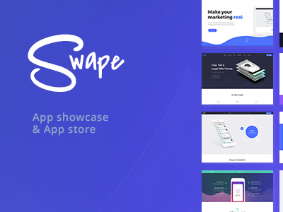 Swape - App Showcase & App Store WordPress Theme