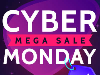 Cyber Monday 70% OFF by Upper Digital on Dribbble
