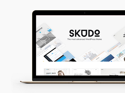 Skudo - Responsive Multipurpose WordPress Theme agency blog business clean design corporate ecommerce journal minimalist portfolio shop webdesign wordpress