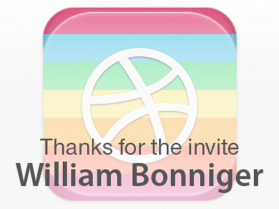 Thank you William Bonniger invite thank you thanks