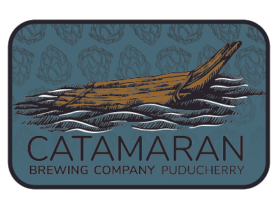Catamaran Brewing branding brewery catamaran identity logo microbrew