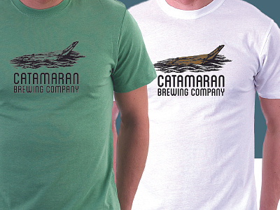 Catamaran Merch branding identity logo merch tshirts