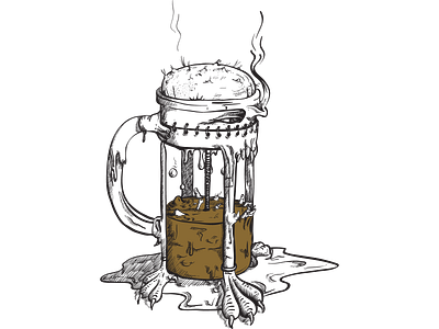 Monstercoffee coffee habits illustration monsters
