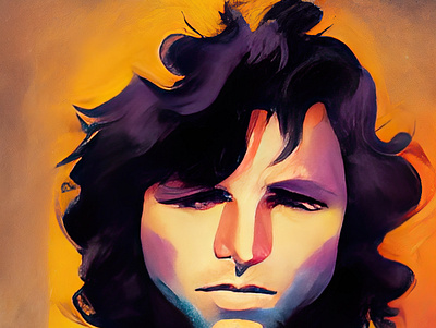 Jim Morrison Poster Rebound