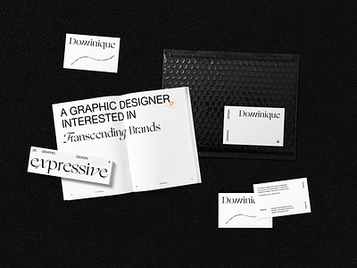 Dominique bizcard brand branding brochure design editorial editorialdesign graphicdesign identity identitydesign print
