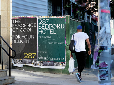 287 Bedford Hotel brand brandidentity brandidentitydesign branding branding concept branding design design editorial graphicdesign identity letters photography poster posterdesign print signage streetart type typography