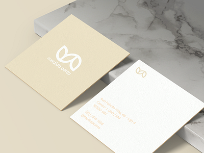 Cartão de Visita | Medida Certa branding card card design cards design identity logo logotype mark minimal project