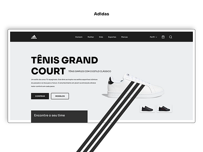 Adidas - Redesign Concept [Web]