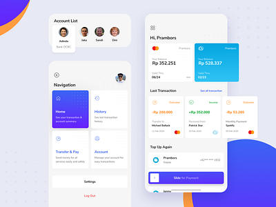 Finance Exploration App by Bagas Nirwan on Dribbble