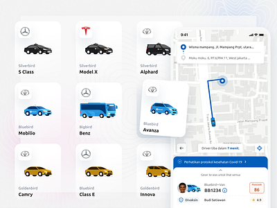 Fleet Illustration Assets Bluebird group ✶ 1st Iteration