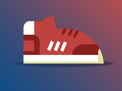 Adidas "Iniki" Boost Illustration adidas iniki