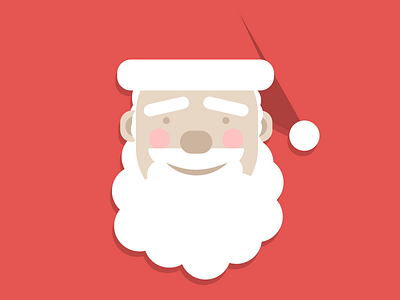 Santa Clause "icon" christmas holidays icon santa santa clause