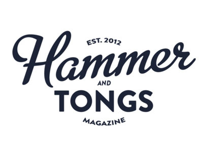 Hammer And Tongs Logo graphic design logo type