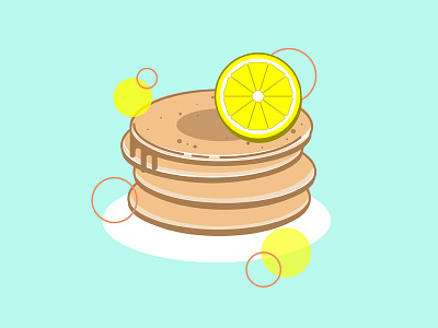 Pancakes lemon pancakes