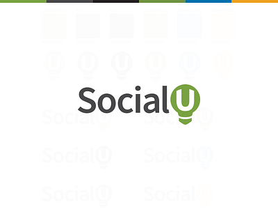 SocialU Logo bulb logo