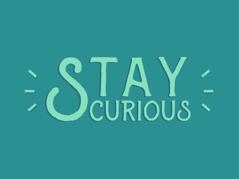 Stay Curious by Leigh Stanfield on Dribbble