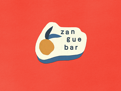 zanguebar logo collage colorful fruit logo
