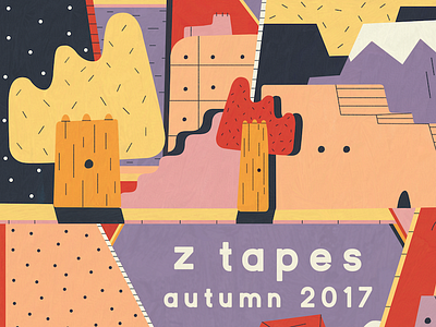 Z Tapes Autumn 2017 Compilation colorful fall ketamine trees
