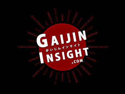 Gaijin Insight Logo brand identity graphic design logo design