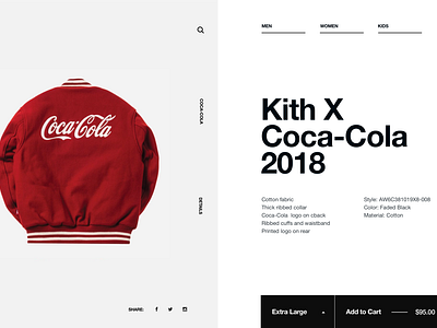 Kith x CocaCola by Matt Thompson 👌 for MakeReign. on Dribbble