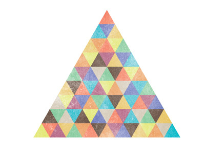 Triangle colour texture triangle triangles