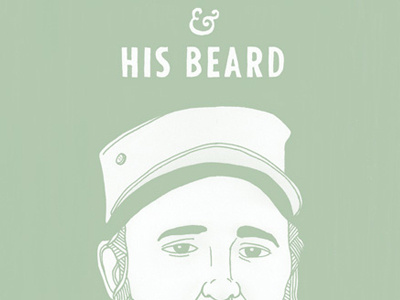 Castro ampersand beard fidel castro politics