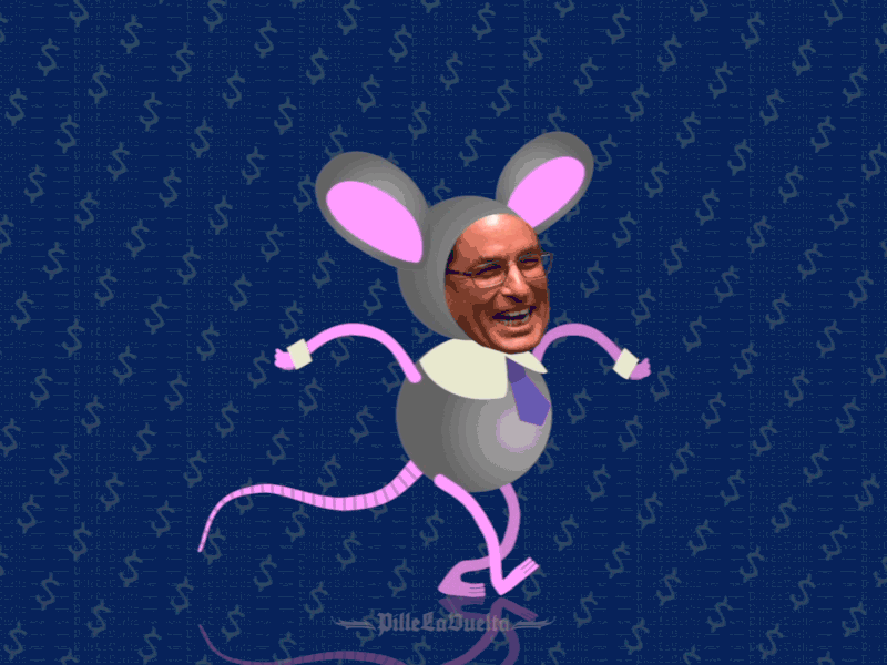 One of many big rats animated gif animation caricature cartoon character animation colombia corruption humor motion design motion graphics politics rat thief