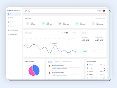 Service Providers Management Dashboard 👨‍💻 ✨