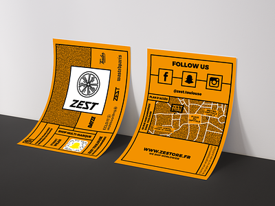 Graphic design - Flyer ZEST