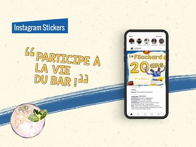 Bar - Instagram GIF stickers 2d animation branding character character animation design gif illustration instagram instagram stories social media stickers