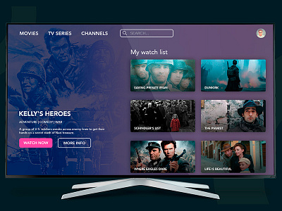 TV APP concept