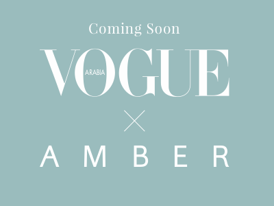 Vogue X Amber design dubai fashion ui