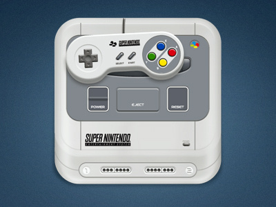 Super Nintendo game icon ios iphone nintendo old retro snes super