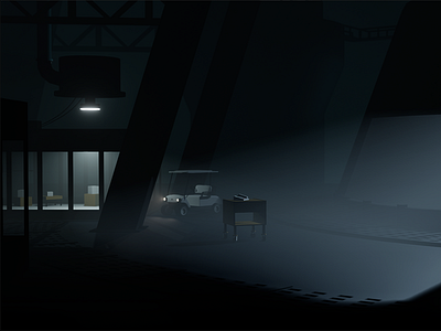 Playdead INSIDE fanart blender eevee illustration inside limbo playdead