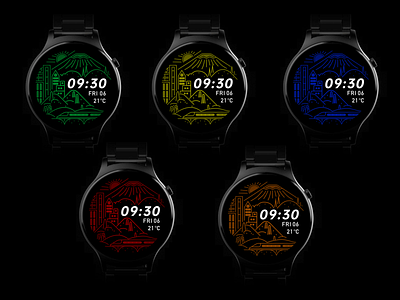 watch face concept---future