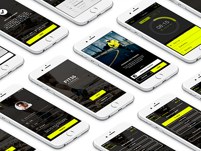 Workout app - iOS design interface user experience ios mobile product design mobile product designer ui ui designer ux