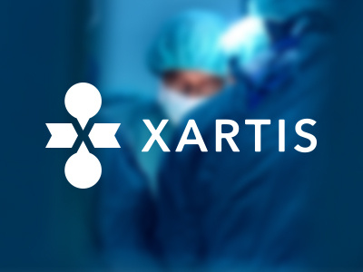 Xartis branding consultancy logo medical