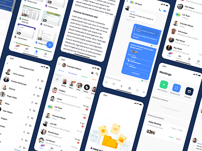 Umbrella Chat App UI kit