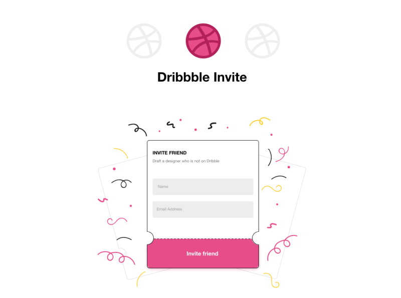 1 Dribbble Invite by Abdulrahman Bin Shamlan on Dribbble