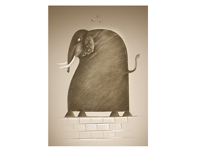 My Elephant illustration