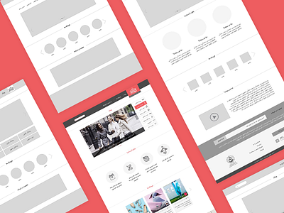 UI/UX Design for chibepoosham design uiux wireframe