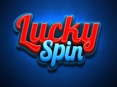 Lucky Spin casino game logo luck lucky spin slot machine