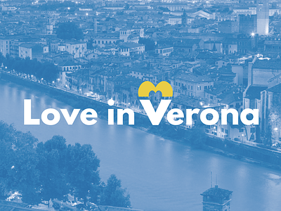 Love in Verona brand city corporate graphic graphic design identity image logo verona visual